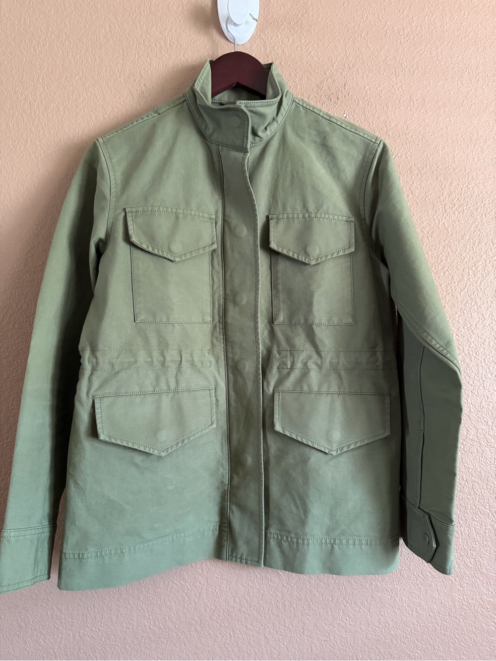 Everlane Khaki Green Utility Field Jacket Size XS